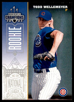 2003 Donruss Champions #281 Todd Wellemeyer