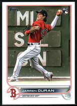 2022 Topps Factory Set Rookie Image Variation Bonus #187 Jarren Duran