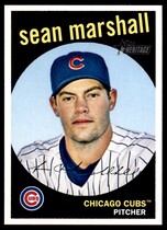 2008 Topps Heritage #15 Sean Marshall