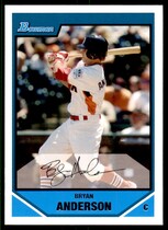 2007 Bowman Draft Futures Game Prospects #BDPP87 Bryan Anderson
