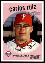 2008 Topps Heritage #101 Carlos Ruiz