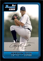 2006 Bowman Prospects #B62 Jordan Tata
