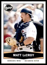 2004 Upper Deck Vintage #186 Matt LeCroy
