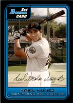 2006 Bowman Prospects #B51 Ariel Nunez