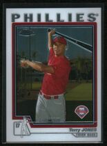 2004 Topps Chrome Traded #T205 Terry Jones