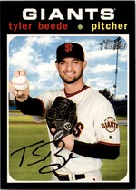 2020 Topps Heritage #163 Tyler Beede