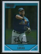 2007 Bowman Chrome Draft Draft Picks #BDPP48 Richard Lucas