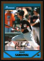 2007 Bowman Draft Futures Game Prospects Gold #BDPP94 Freddy Sandoval