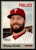 2019 Topps Heritage #28 Tommy Hunter