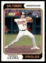 2023 Topps Heritage #148 Terrin Vavra