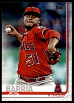 2019 Topps Base Set #206 Jaime Barria