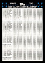2007 Topps Base Set Series 2 #CL3 Checklist 3