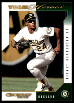 2003 Donruss Team Heroes #367 Rickey Henderson