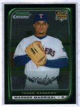 2008 Bowman Chrome Draft #BDP46 Warner Madrigal