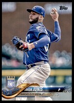 2018 Topps Base Set Series 2 #428 Jakob Junis