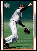 2007 Upper Deck Base Set Series 1 #53 Brandon Fahey