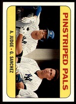 2018 Topps Heritage #183 Aaron Judge|Gary Sanchez