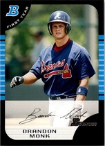 2005 Bowman Draft #BDP53 Brandon Monk