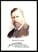2008 Topps Allen & Ginter #166 Bram Stoker