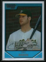2007 Bowman Chrome Draft Draft Picks #BDPP3 Corey Brown