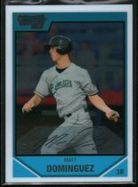 2007 Bowman Chrome Draft Draft Picks #BDPP34 Matt Dominguez