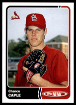 2003 Topps Total #635 Chance Caple
