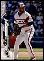 2020 Topps Base Set #93 Alex Colome