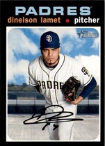 2020 Topps Heritage #176 Dinelson Lamet
