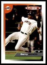2005 Topps Total Team Checklists #TTC24 Barry Bonds