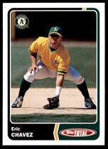 2003 Topps Total Team Checklists #TTC21 Eric Chavez
