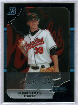 2005 Bowman Chrome Draft #BDP48 Brandon Erbe