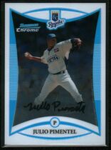 2008 Bowman Chrome Draft Prospects #BDPP74 Julio Pimentel