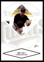 2004 Justifiable Base Set #23 Matt Fox