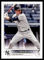2022 Topps Base Set #292 Kyle Higashioka