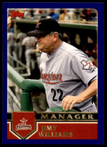 2003 Topps Base Set #274 Jimy Williams