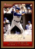 2006 Bowman Gold #61 David Dejesus