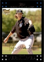 2007 Topps Update #UH203 Jamie Vermilyea