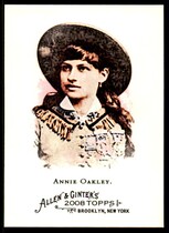 2008 Topps Allen & Ginter #137 Annie Oakley