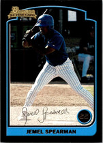 2003 Bowman Base Set #309 Jemel Spearman