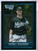 2006 Bowman Chrome Draft Draft Picks #DP39 Corey Madden