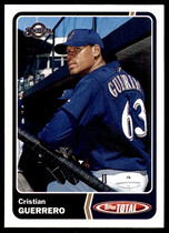 2003 Topps Total #115 Cristian Guerrero