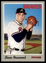 2019 Topps Heritage #17 Sean Newcomb