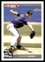 2004 Topps Total #227 Javier A. Lopez