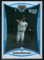2008 Bowman Chrome Draft Prospects #BDPP17 Benji Gonzalez