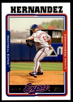 2005 Topps Base Set #36 Livan Hernandez