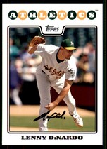 2008 Topps Base Set Series 1 #14 Lenny Dinardo