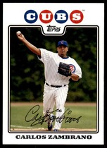 2008 Topps Base Set Series 1 #155 Carlos Zambrano