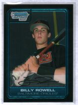 2006 Bowman Chrome Draft Draft Picks #DP6 Billy Rowell