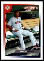 2005 Topps Total Team Checklists #TTC4 David Ortiz
