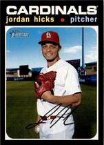 2020 Topps Heritage #223 Jordan Hicks